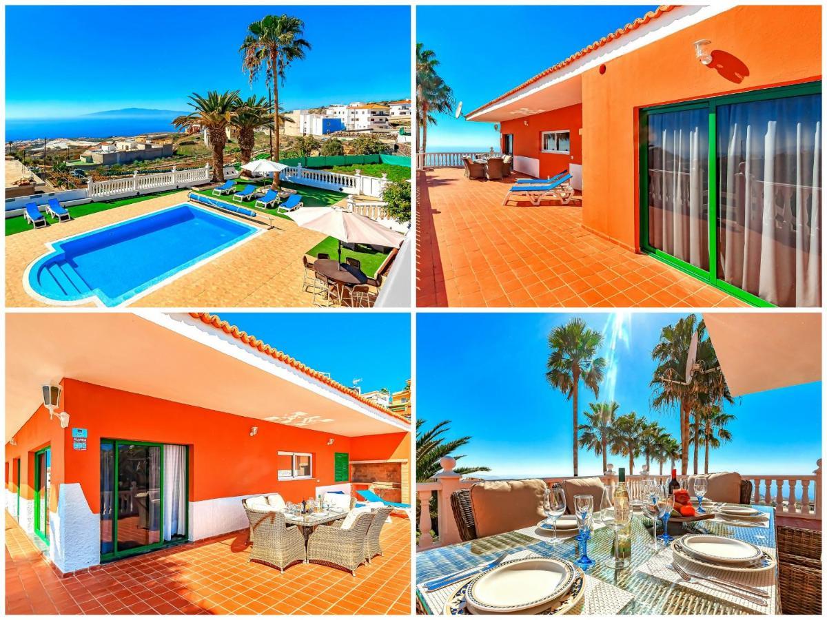 Villa Raquel With Private Pool And Sea View Los Menores Dış mekan fotoğraf