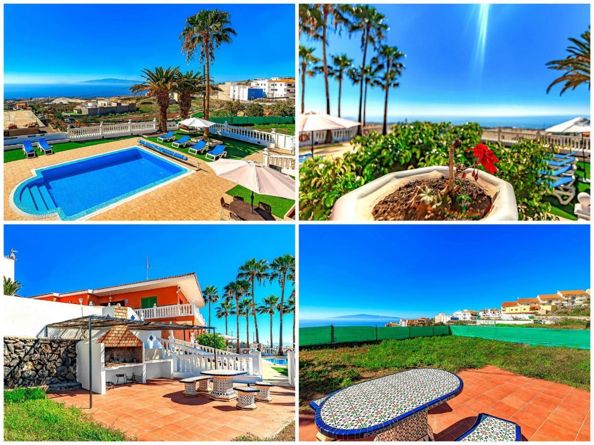 Villa Raquel With Private Pool And Sea View Los Menores Dış mekan fotoğraf