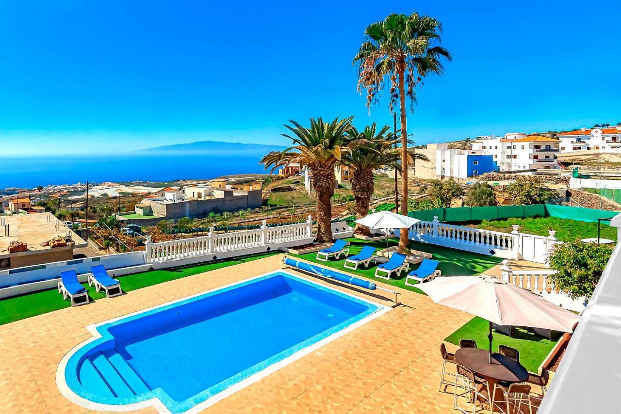 Villa Raquel With Private Pool And Sea View Los Menores Dış mekan fotoğraf