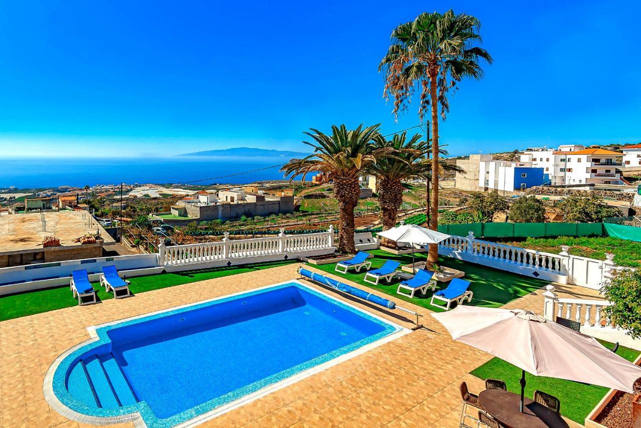 Villa Raquel With Private Pool And Sea View Los Menores Dış mekan fotoğraf